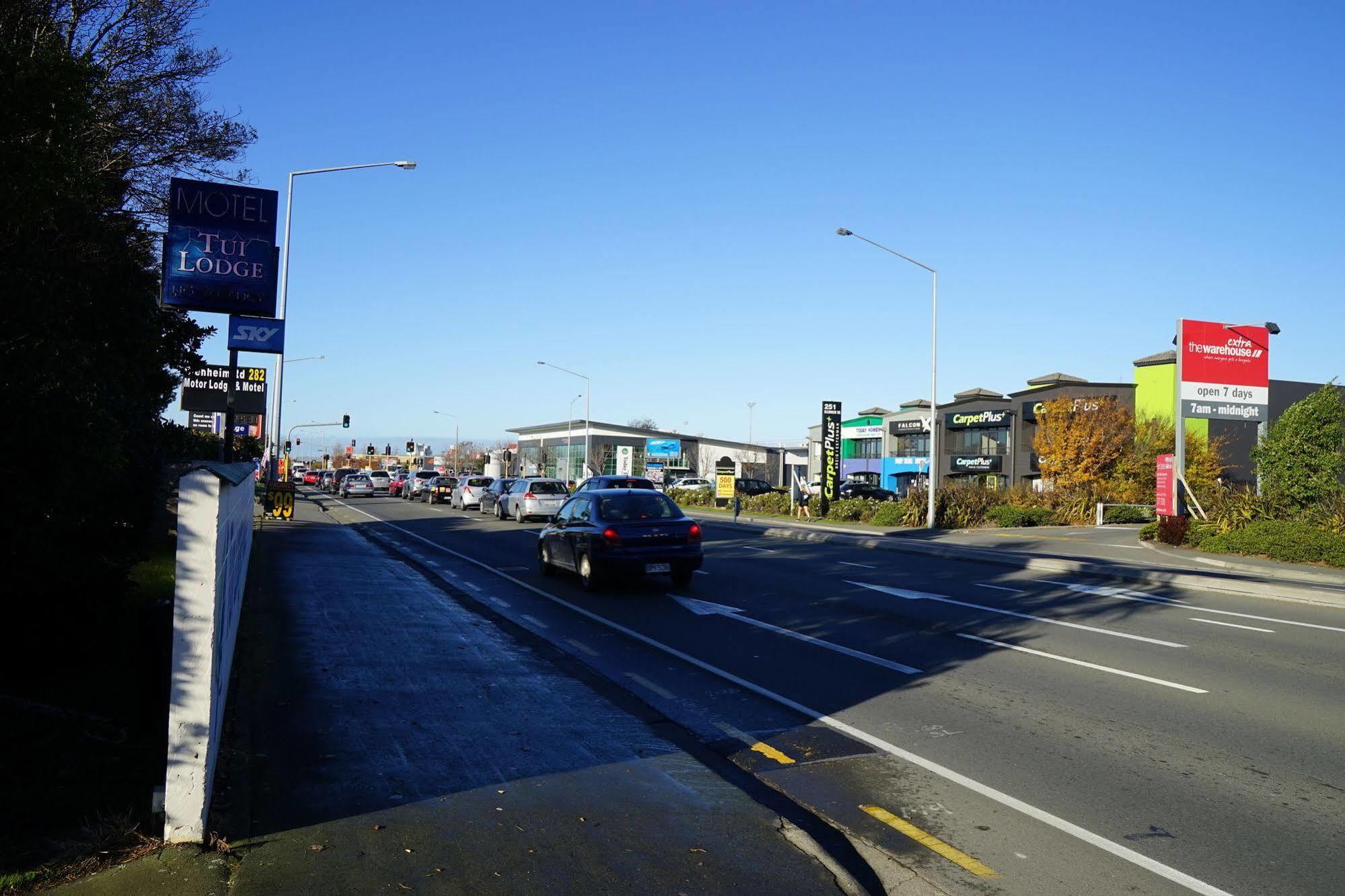 Tui Lodge Motel Christchurch Exterior foto